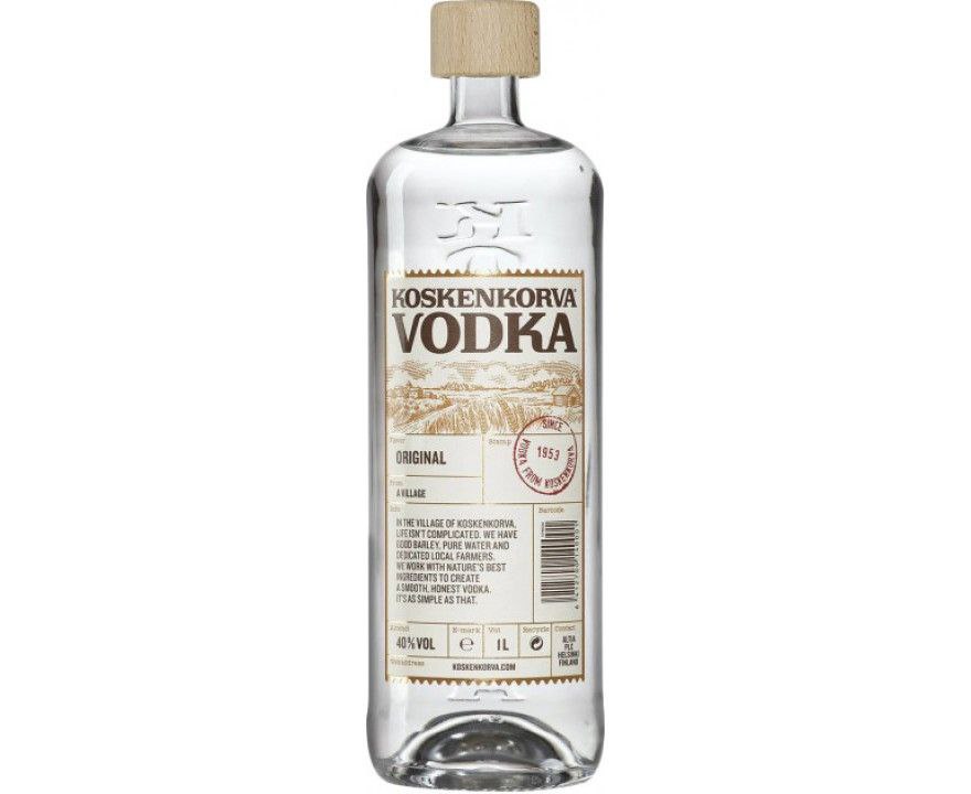 Горілка Koskenkorva Original 40% 1 л